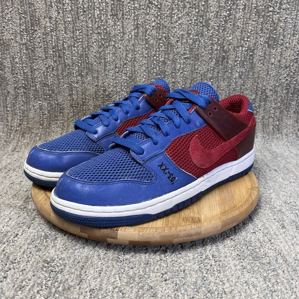 Nike Air Zoom Dunkesto Men's Size 10 Ronaldinho Barca Home 315207-661 Red Blue